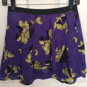 Volcom Floral Flounce Skirt
